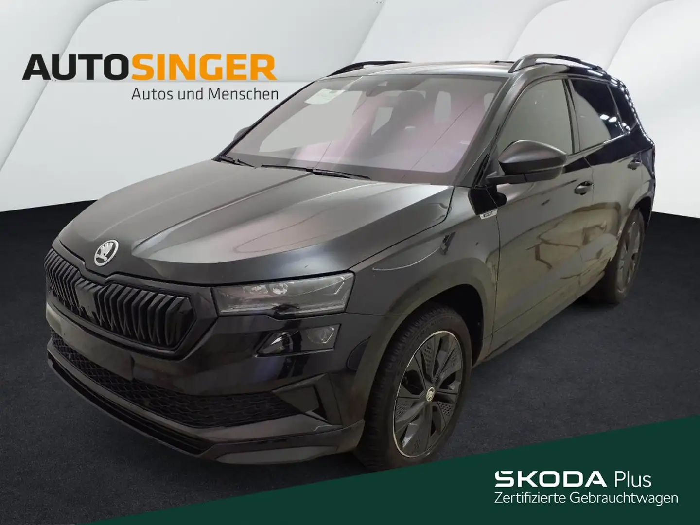 Skoda Karoq Sportline 2.0 TSI DSG 4x4 *PANO*MATRIX*AHK Schwarz - 1
