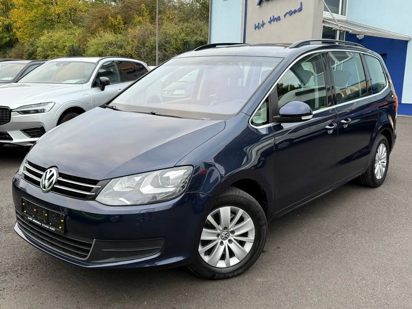 Volkswagen Sharan Comfortline BMT DSG Navi Kamera SHZ Klima Blau - 1