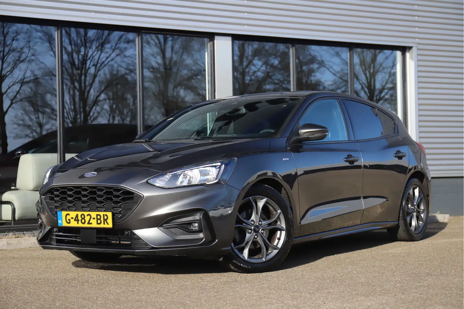 Ford Focus 1.0 EcoBoost ST Line | Apple CarPlay | Stoel- stuu Grijs - 1