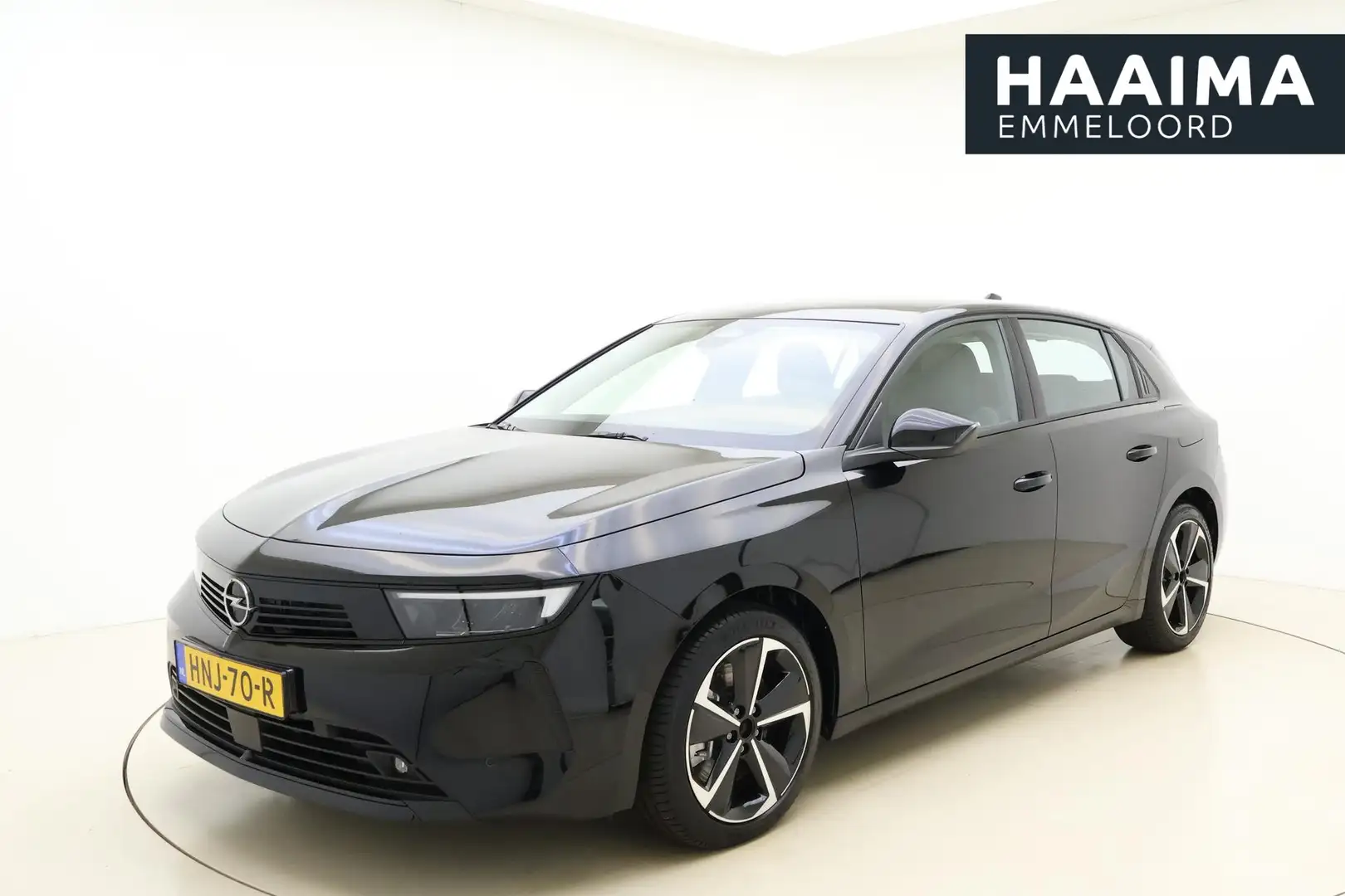 Opel Astra 1.6 Hybrid 180 PK 8-Traps Aut. | Climate control | Schwarz - 1