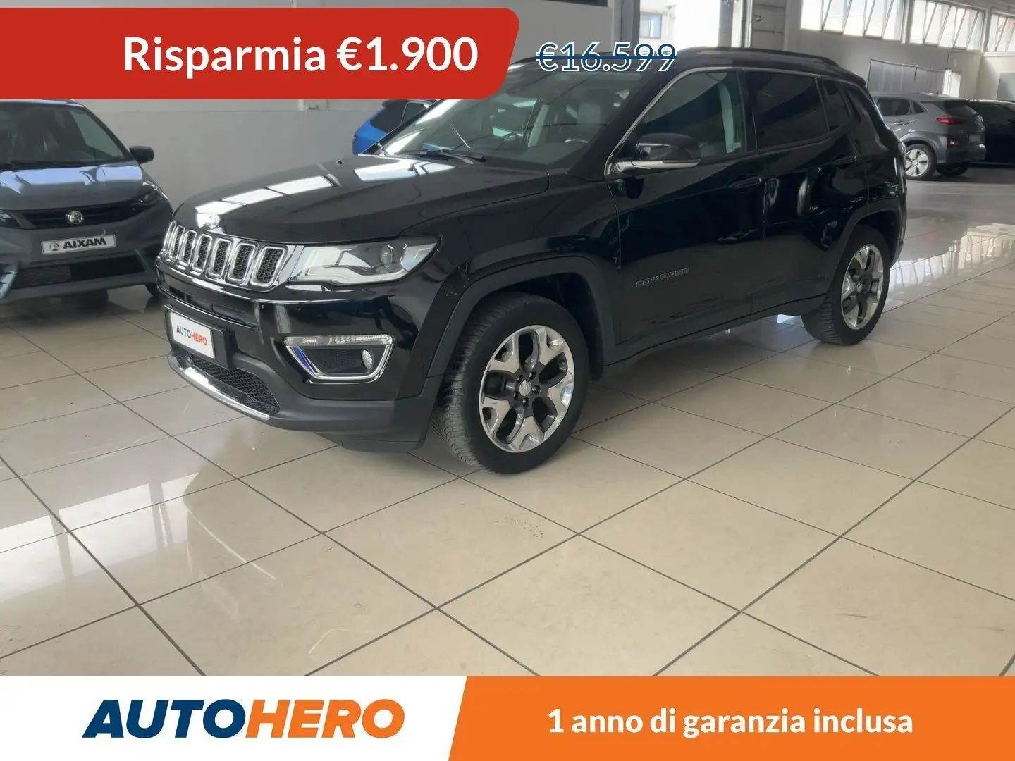 Jeep Compass 1.6 M-Jet Limited Noir - 1