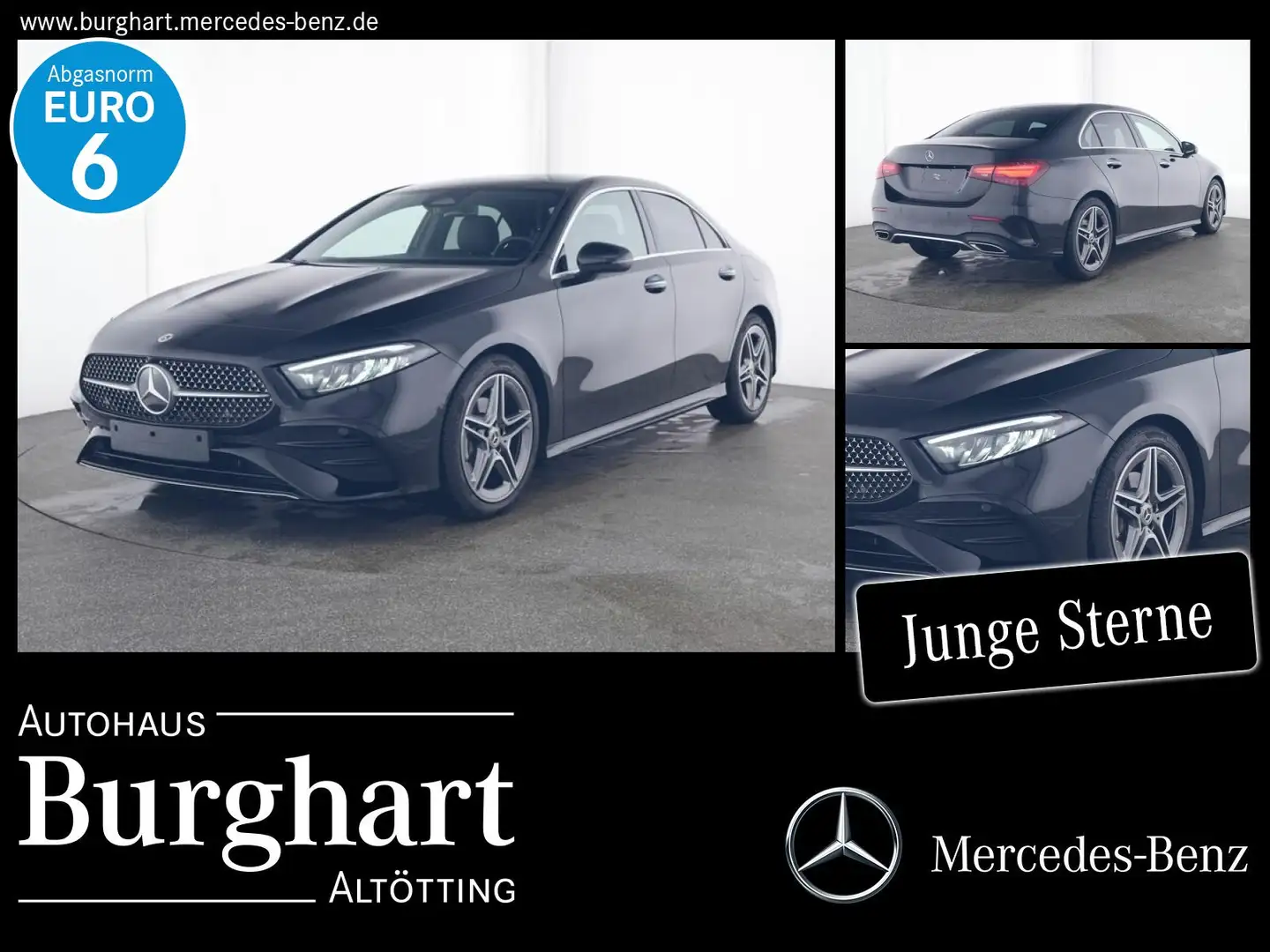 Mercedes-Benz A 200 A 200 Limousine AMG Line Advanced/Plus/Ambiente Schwarz - 1