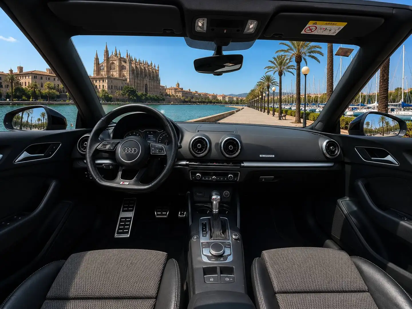 Audi A3 A3 Cabrio 35 TFSI S line S tronic 110kW S line Negro - 2