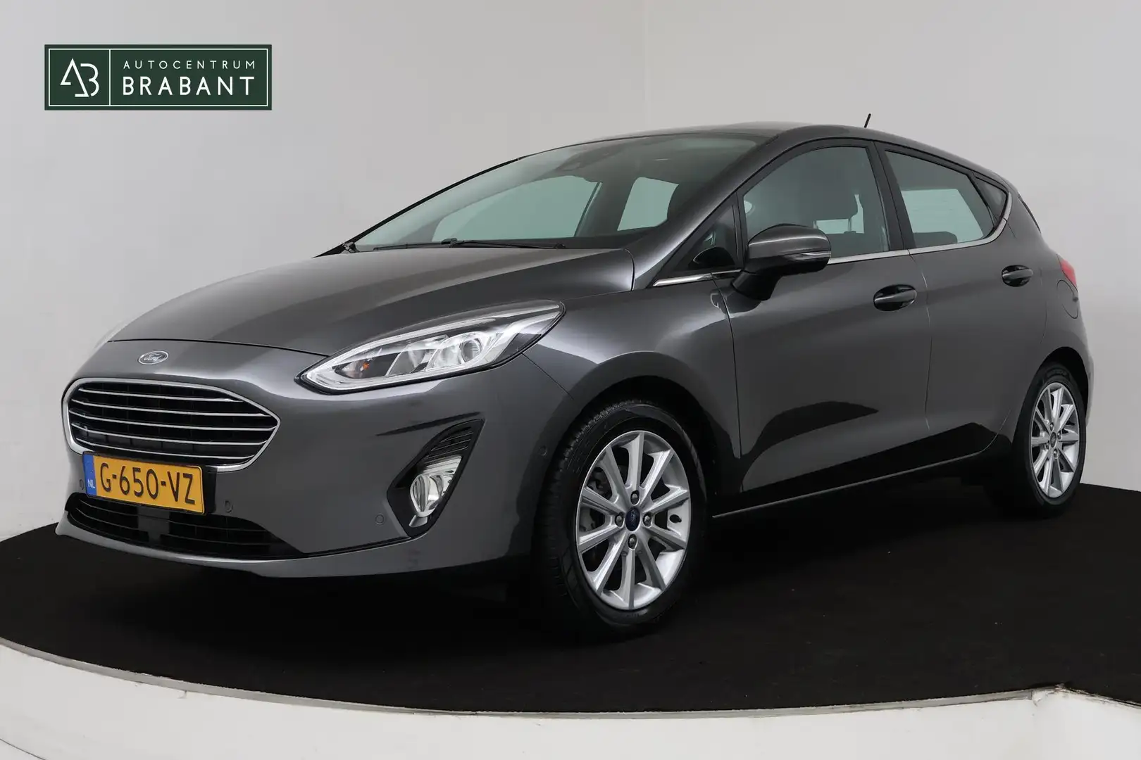 Ford Fiesta 1.0 EcoBoost Titanium (NAVI, CAMERA, STOELVERWARMI Grijs - 1
