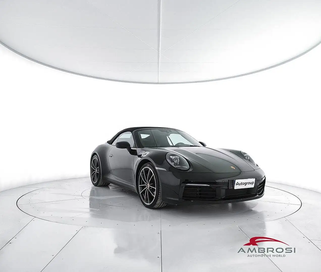 Porsche 911 Cabrio 3.0 Carrera auto Nero - 2