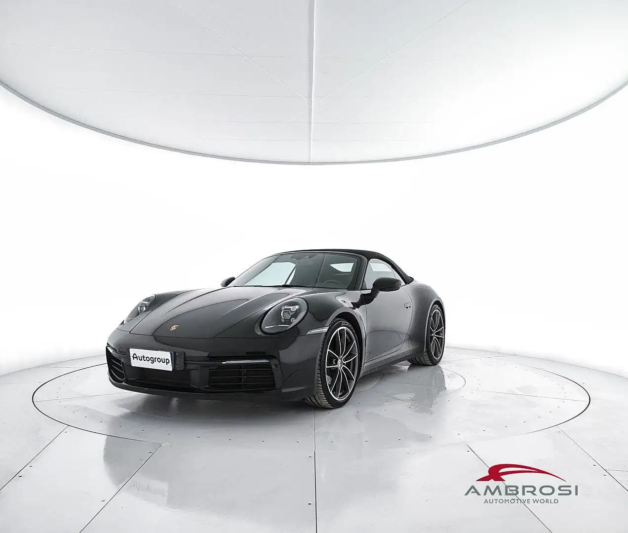 Porsche 911 Cabrio 3.0 Carrera auto Nero - 1