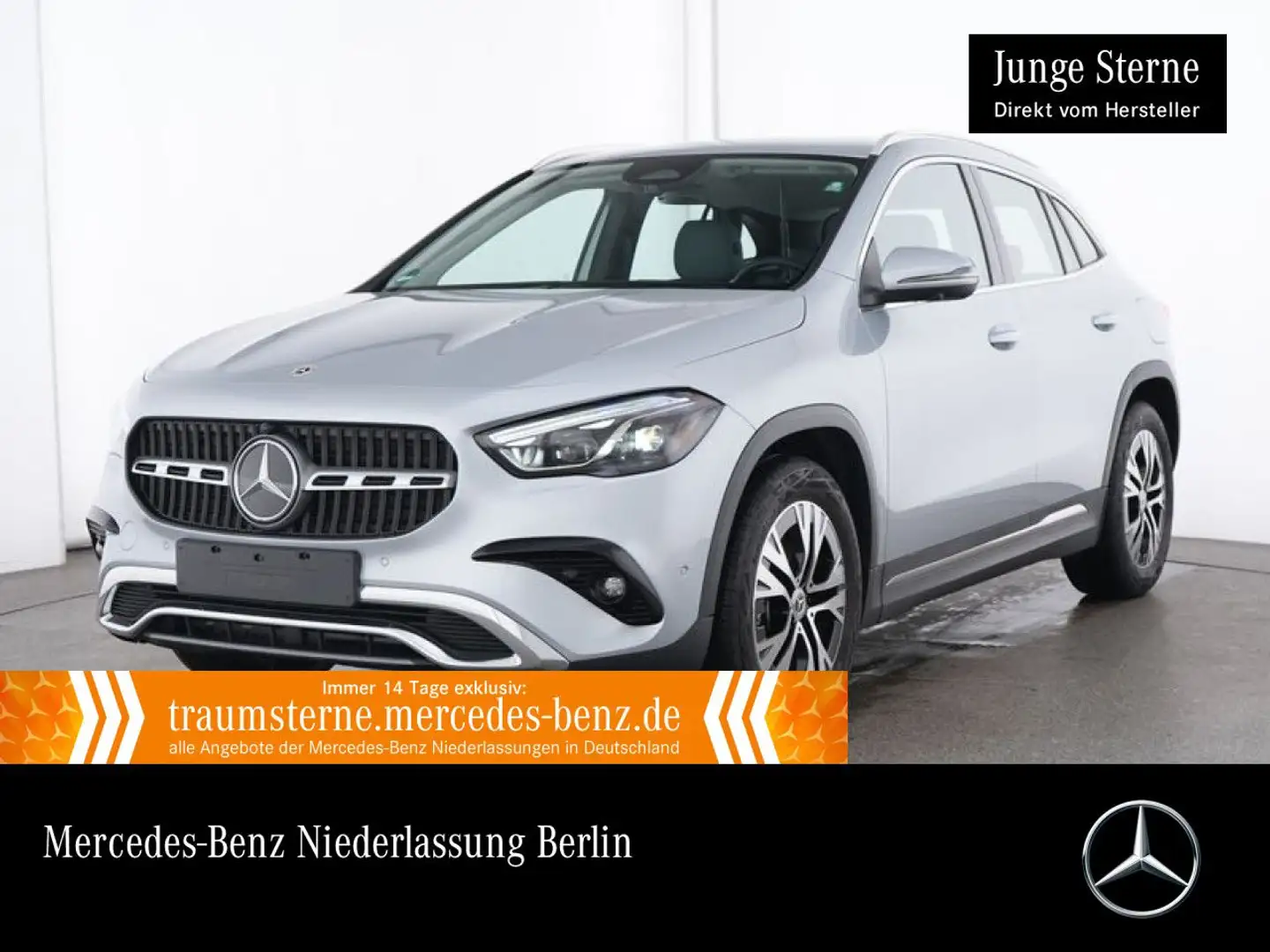Mercedes-Benz GLA 220 d 4M PROGRESSIVE+360°+MULTIBEAM+TOTW+8G Silber - 1