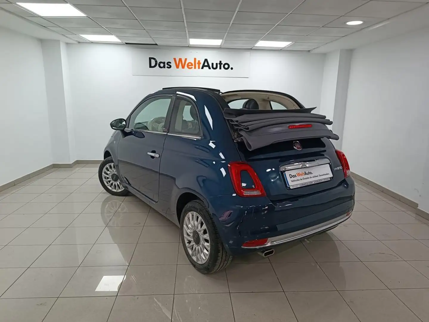 Fiat 500C 1.0 Hybrid Dolcevita 52kW Azul - 2