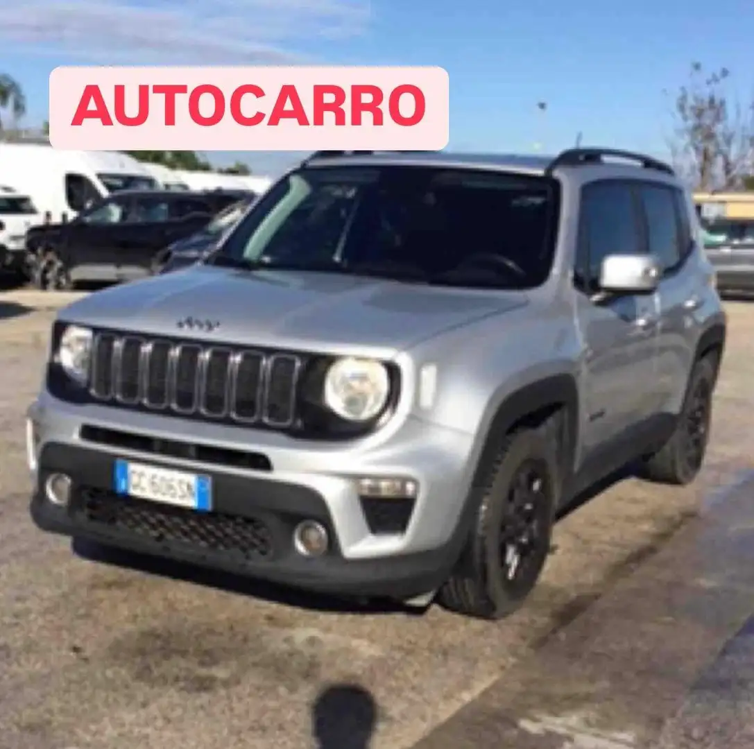 Jeep Renegade 1.6mjet 120cv AUTOCARRO TETTO PANORAMICO APRIBILE Plateado - 1