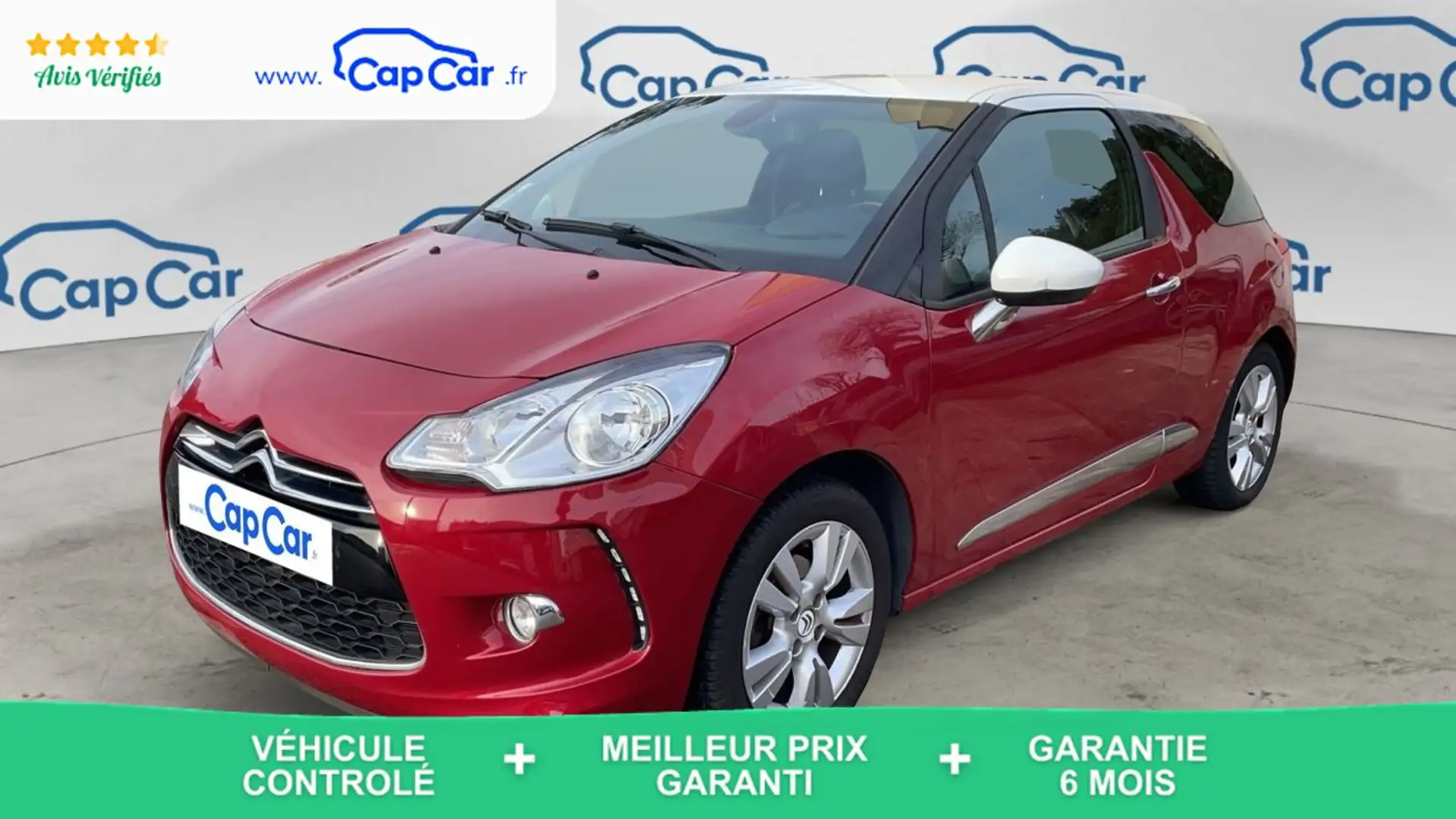 DS Automobiles DS 3 1.2 Puretech 110 Be Chic Rouge - 1
