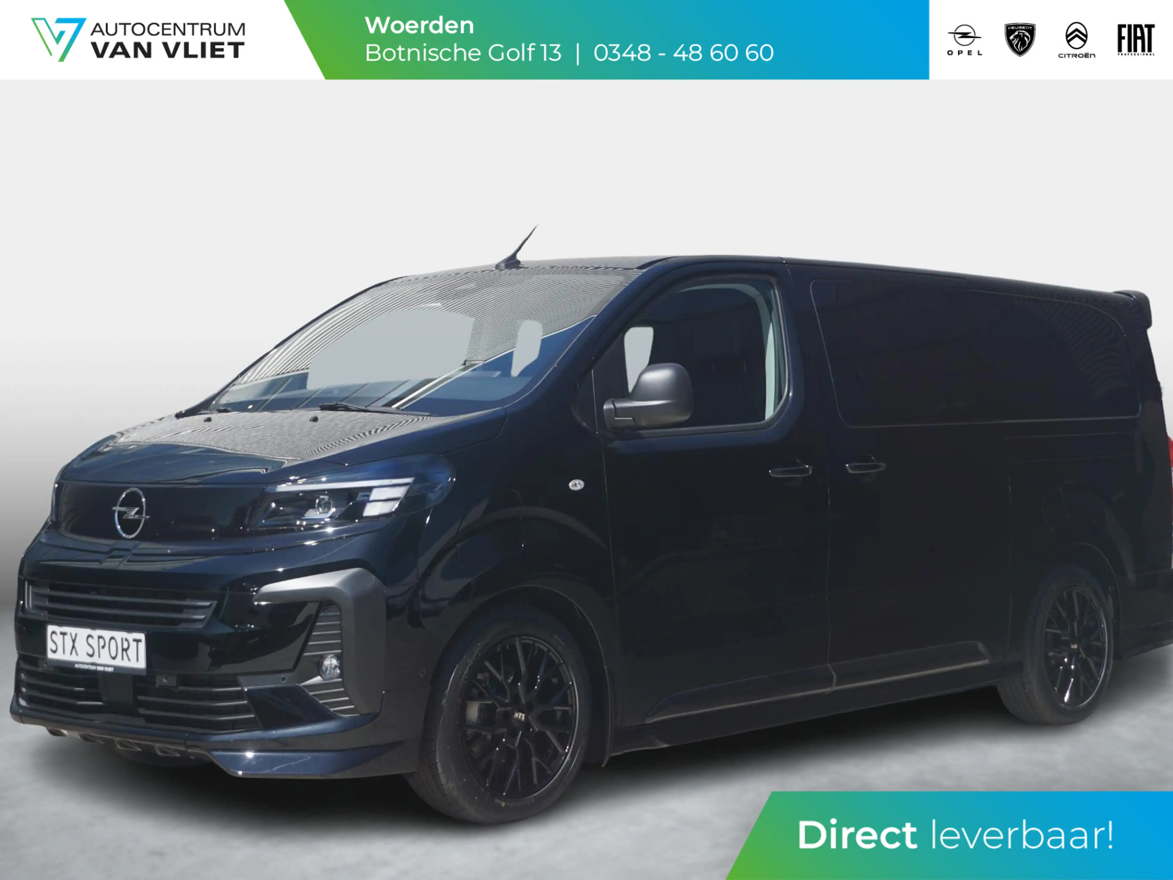 Opel Vivaro-e Dubbele Cabine 75kWh | STX Sport | Mooiste bus va