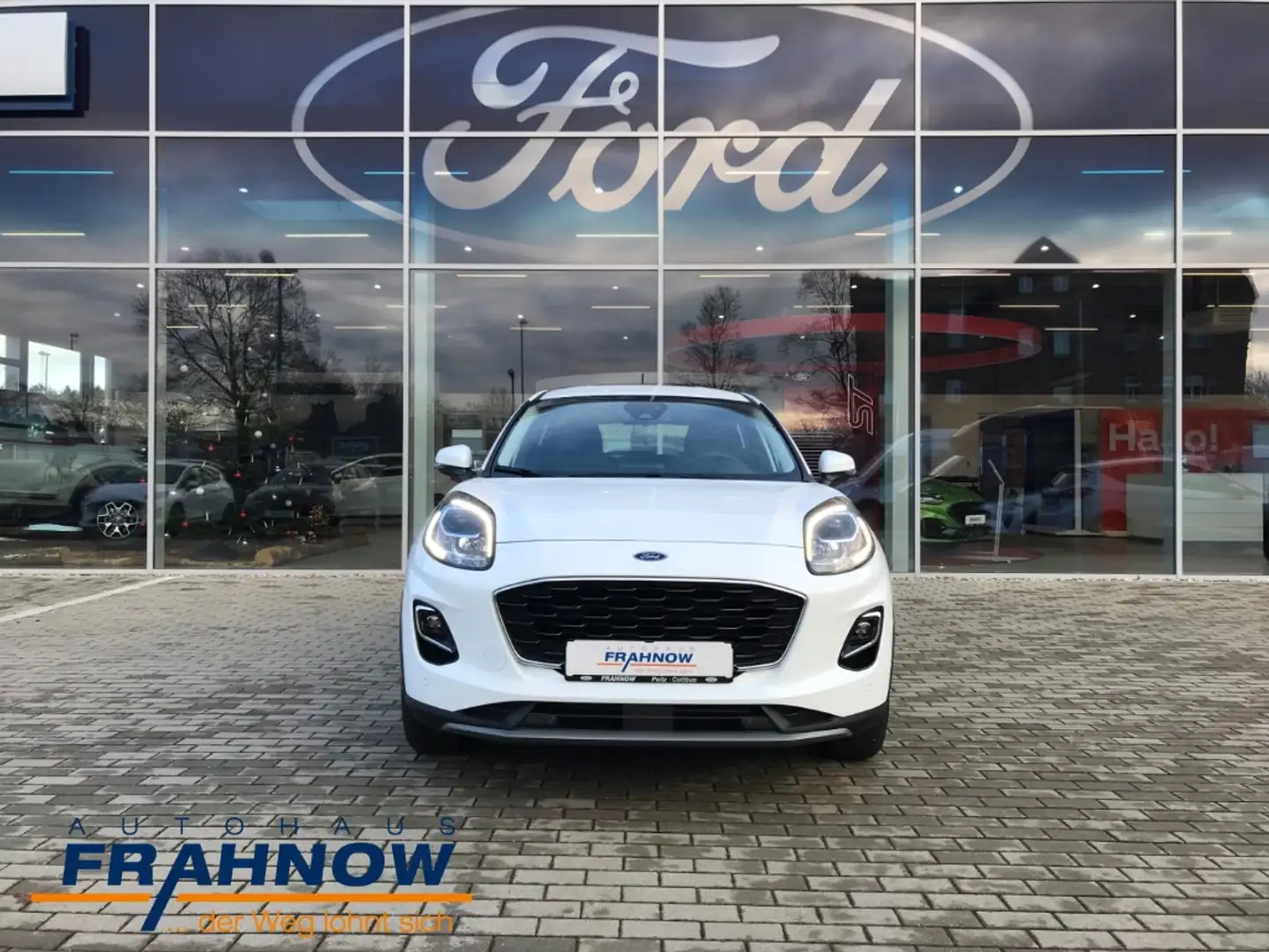 Ford Puma 1.0 EcoBoost MHEV Titanium LED NAVI ALLWETTER DAB Weiß - 2