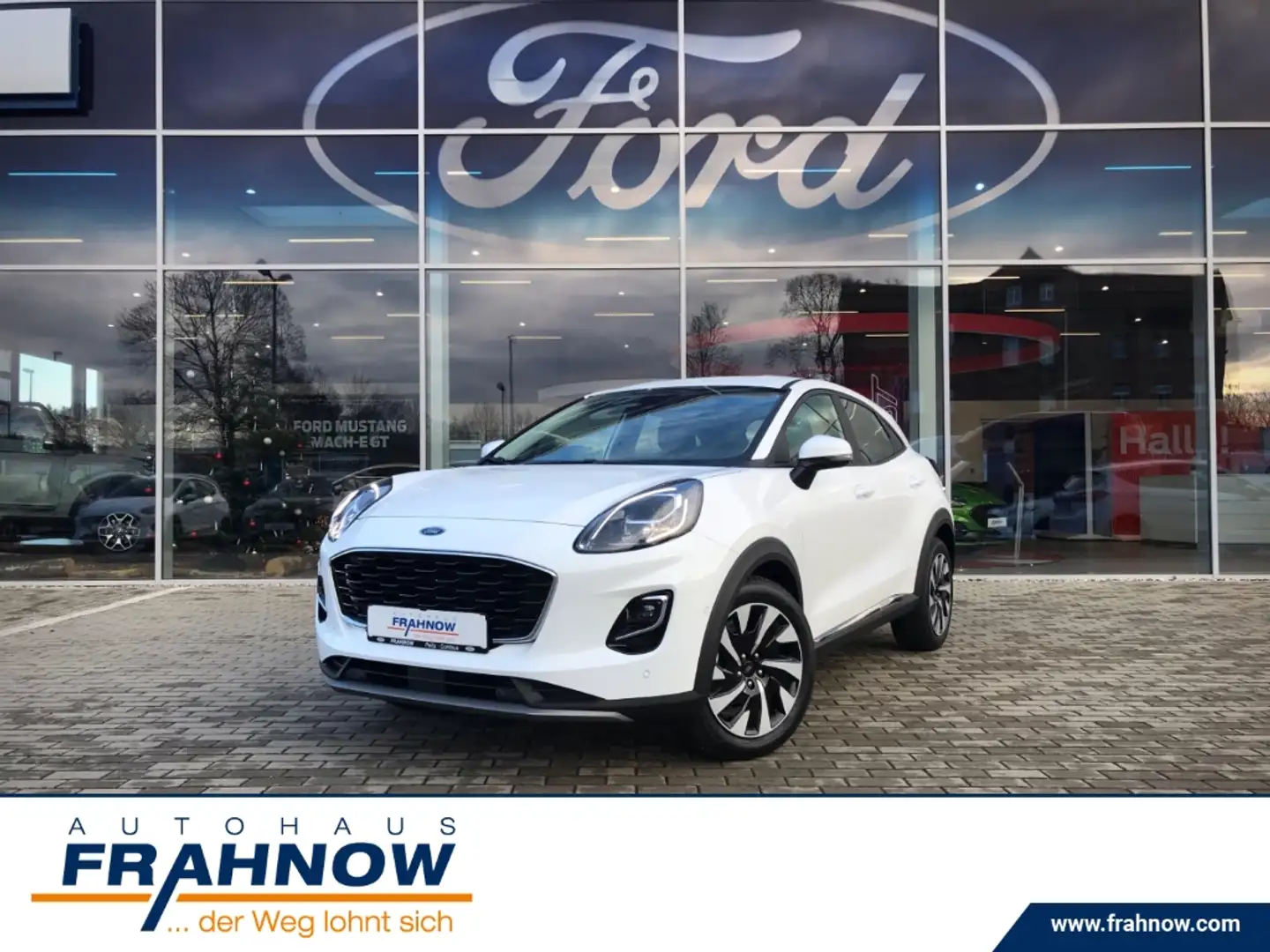 Ford Puma 1.0 EcoBoost MHEV Titanium LED NAVI ALLWETTER DAB Weiß - 1
