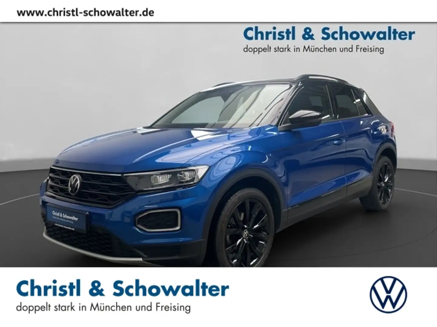 Volkswagen T-Roc 2.0TDI PANO STHG LED ACC RFK SOUND Blau - 1