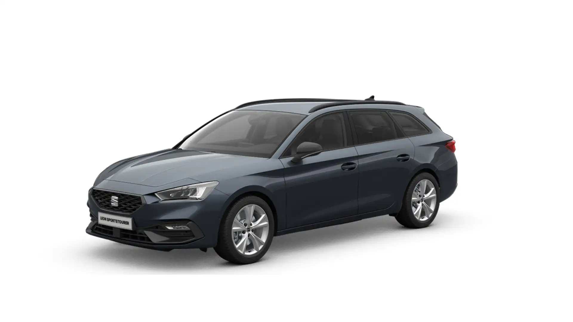 SEAT Leon ST 2.0 TDI DSG FR-LINE LED+NAVI+ACC+SHZ+AHK Gris - 2