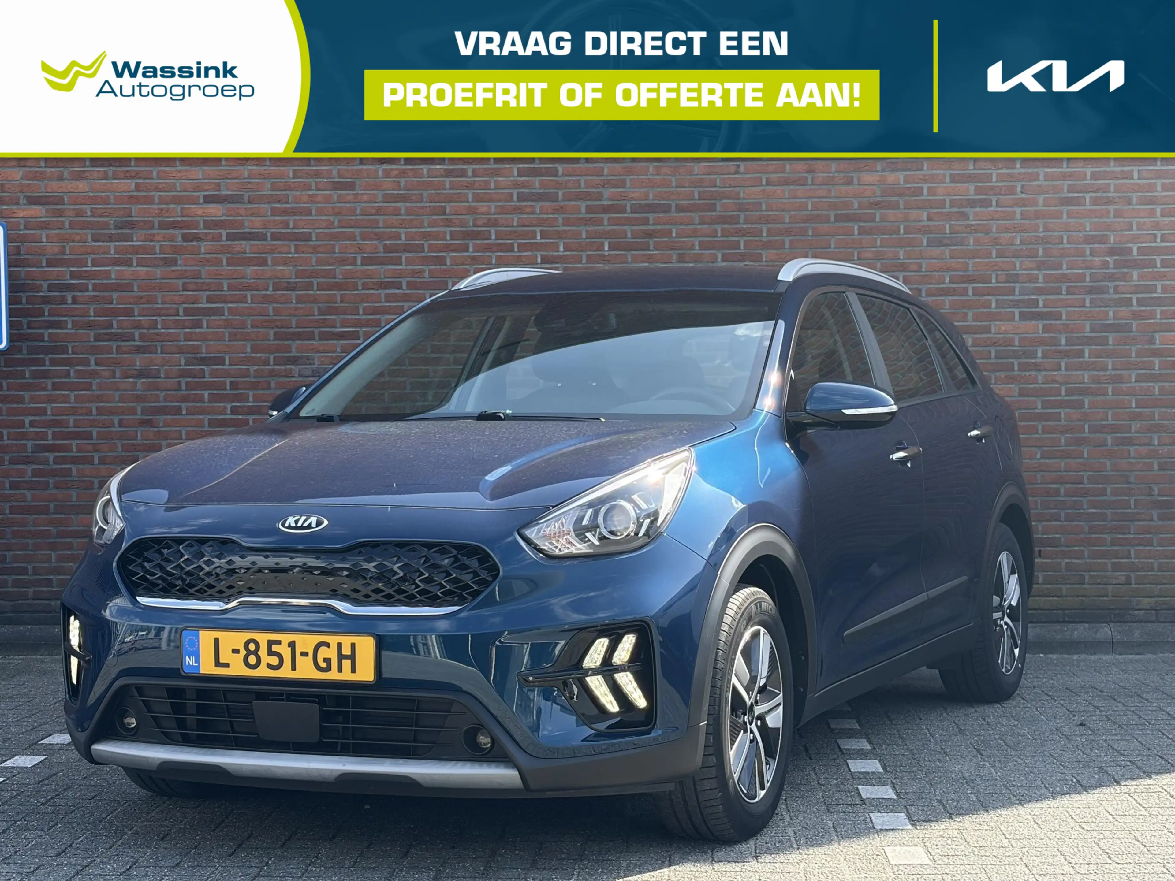 Kia Niro 1.6 GDi Hybrid DynamicLine I Navigatie I Achteruit