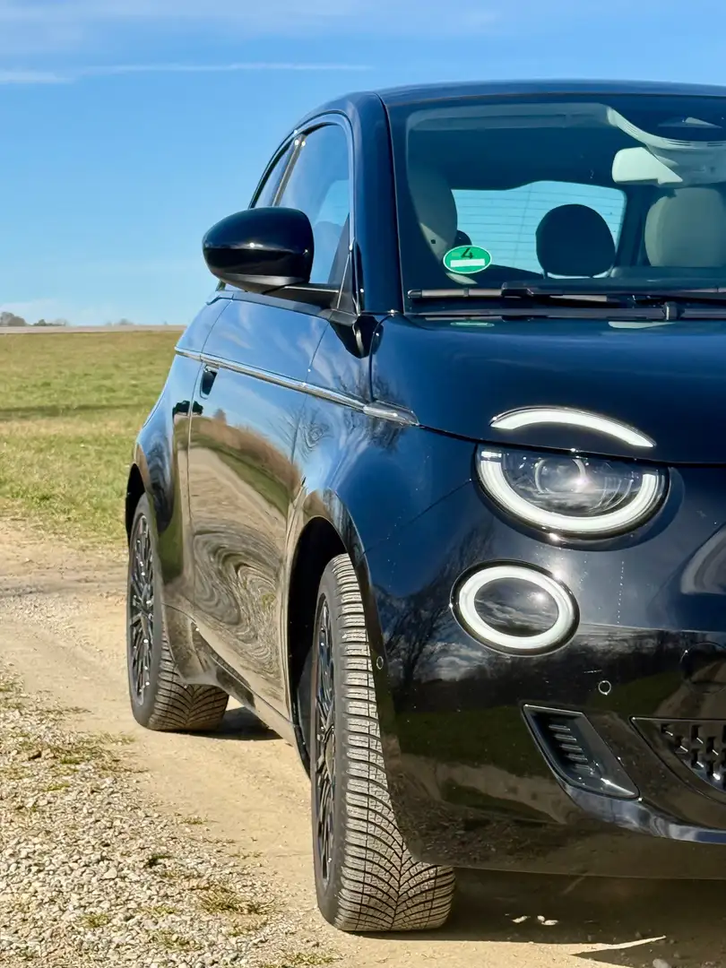 Fiat 500 500 Elektro 500e La Prima Schwarz - 2