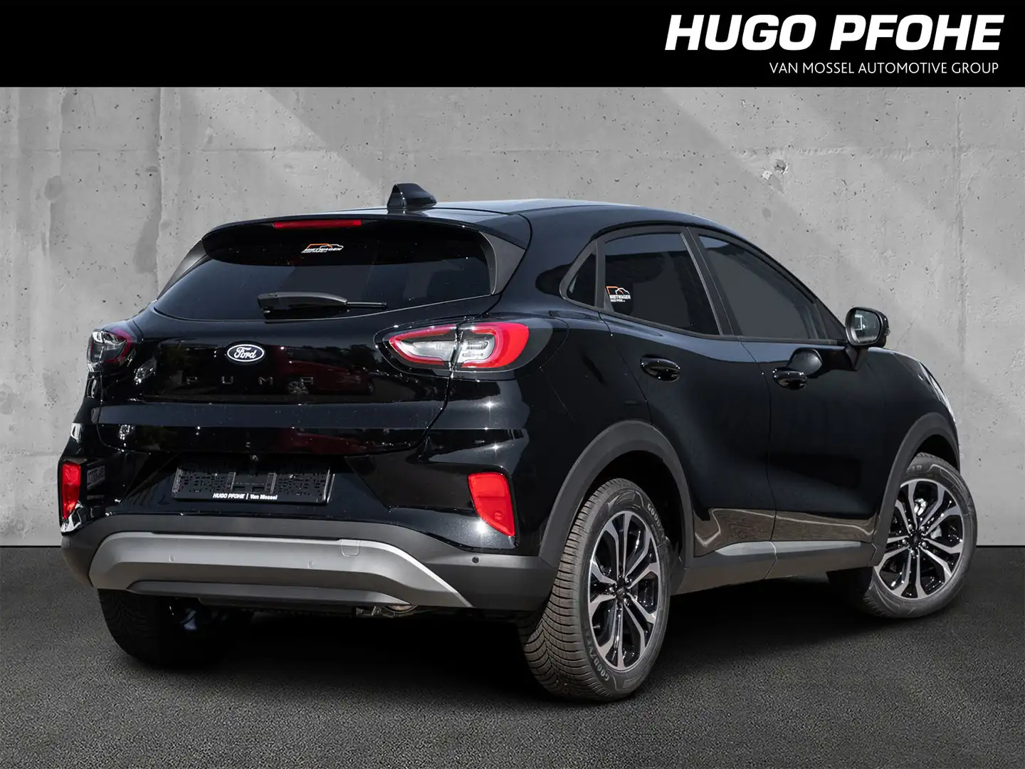 Ford Puma Titanium 5-Türer 1.0 l EcoBoost Hybrid . 6-Gang-Sc Schwarz - 2