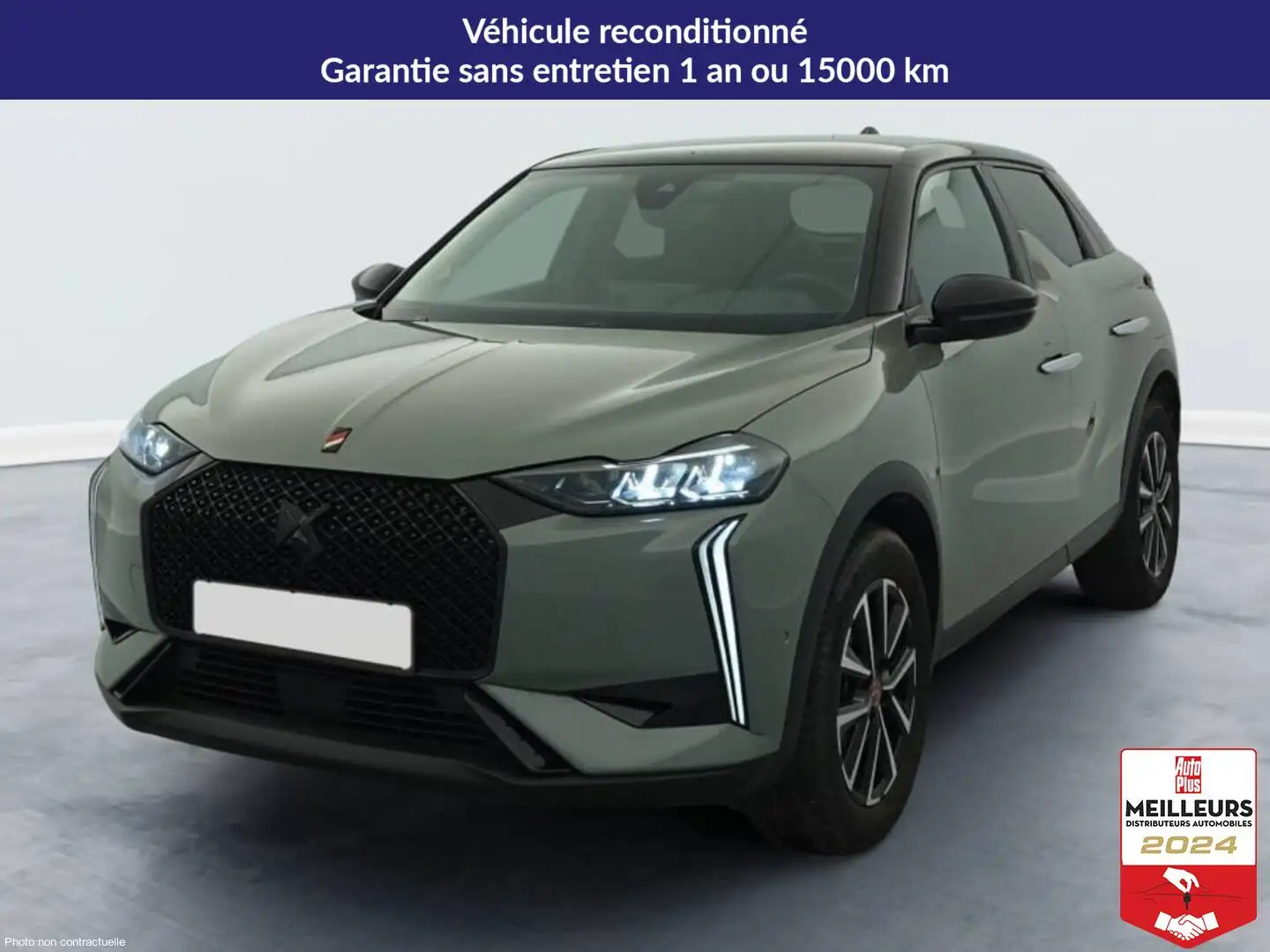DS Automobiles DS 3 DS3 PureTech 130 EAT8 Performance Line Gris - 1