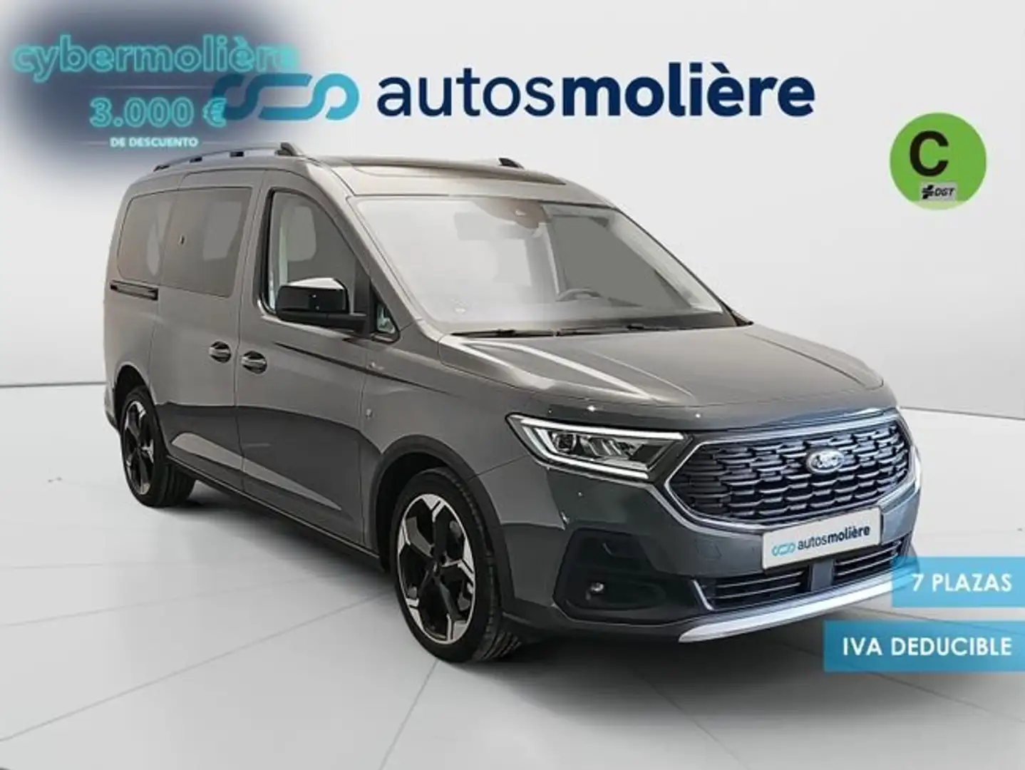 Ford Tourneo Connect 2.0 Ecoblue Active 90 kW (122 CV) Gris - 2