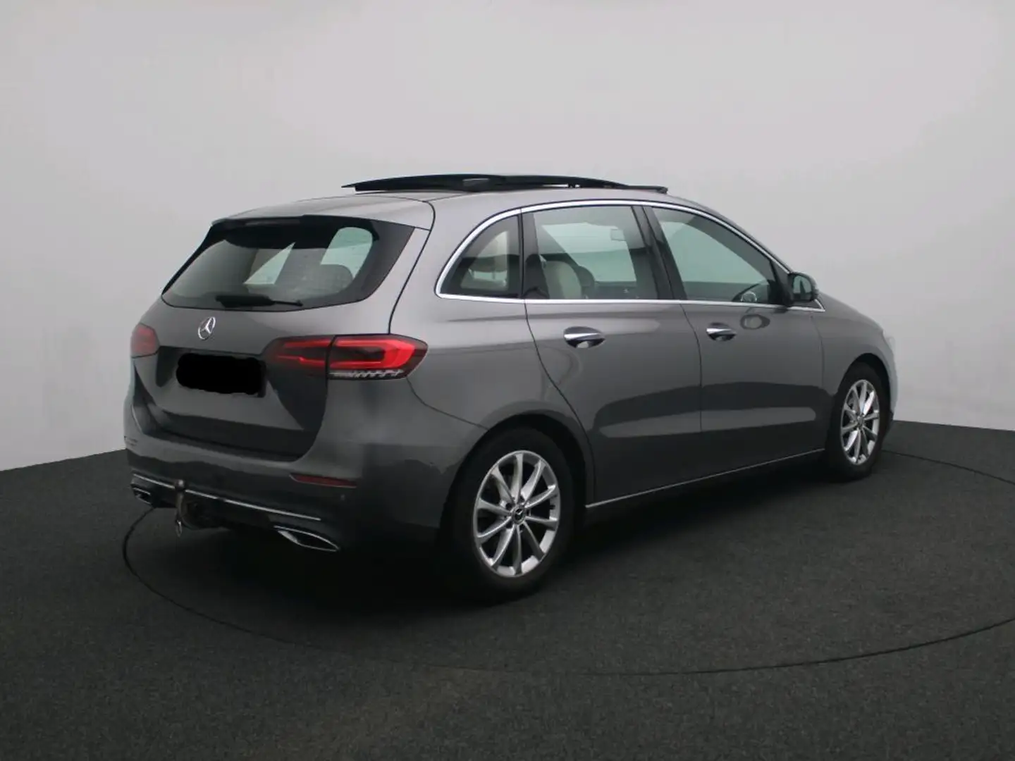 Mercedes-Benz B 180 Business Solution + LEDER + TREKHAAK + PANORAMISCH Grijs - 2