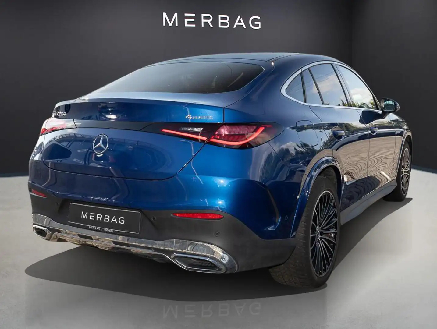 Mercedes-Benz GLC 200 4MATIC Coupé ACC AHK LED Navi Pano SD LM Blau - 2