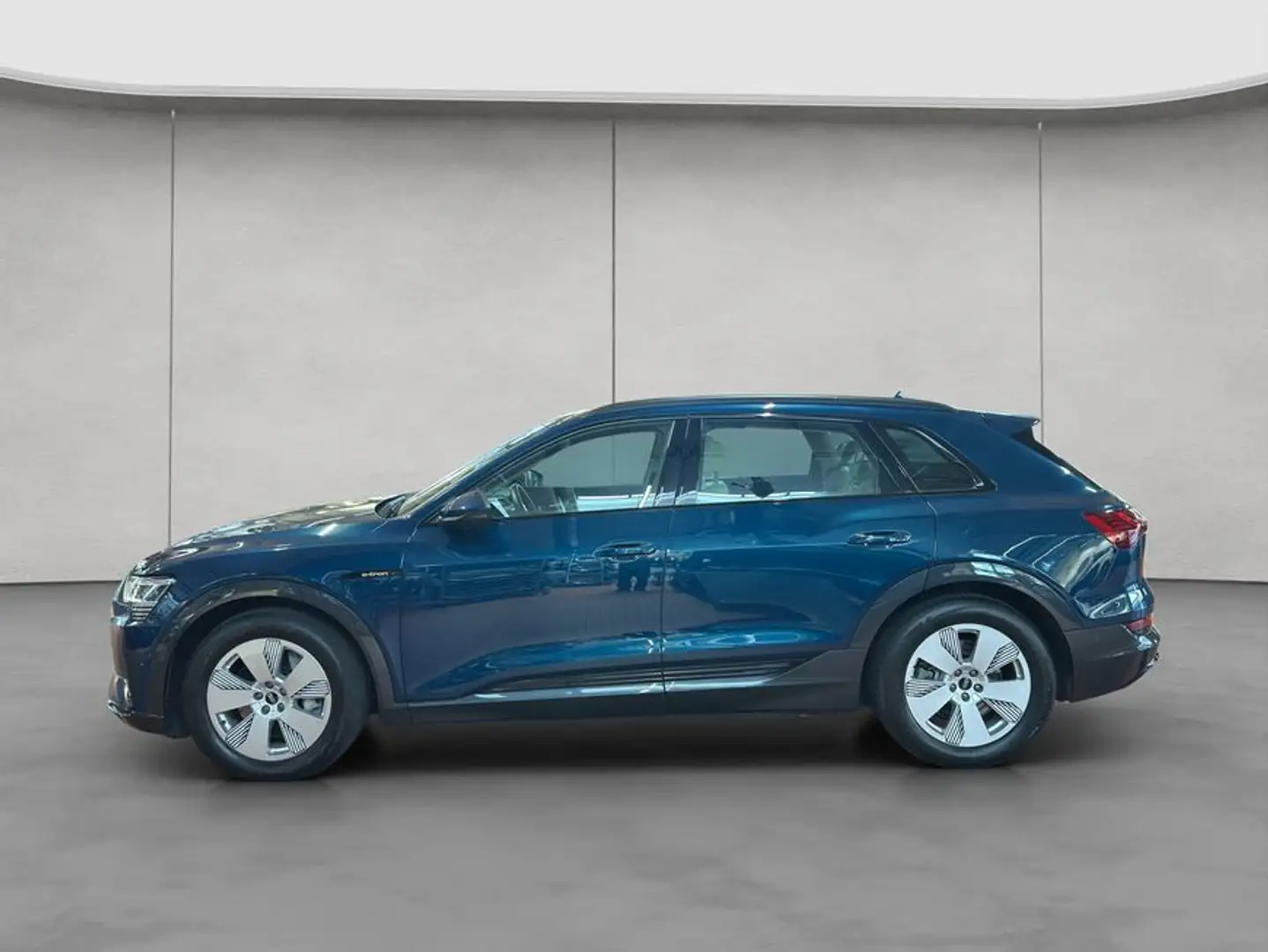 Audi e-tron 55 quattro advanced Bleu - 2