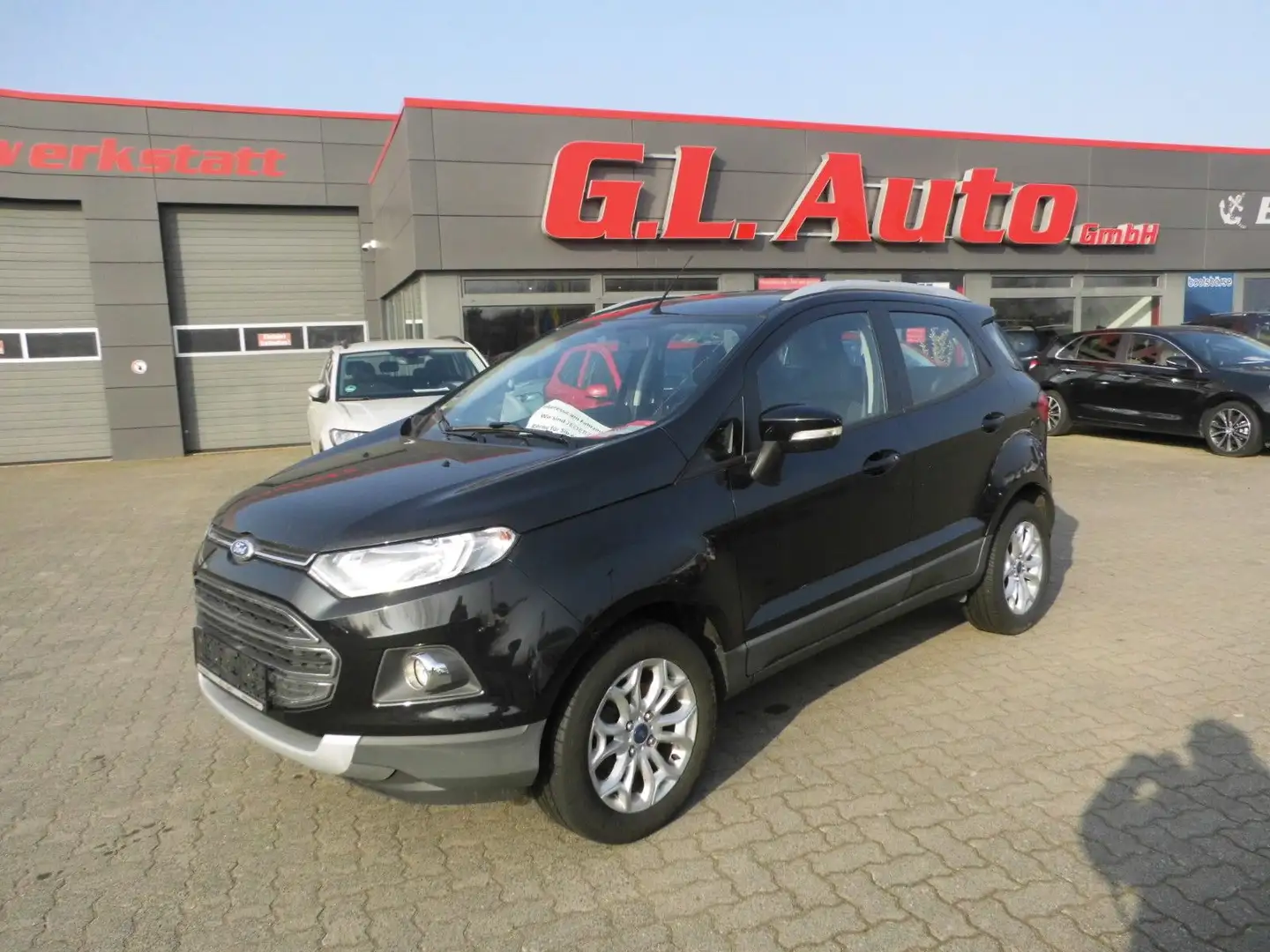 Ford EcoSport Titanium/KEYFREE/SITZHZG/FRONTHZG/KLIMA Schwarz - 1