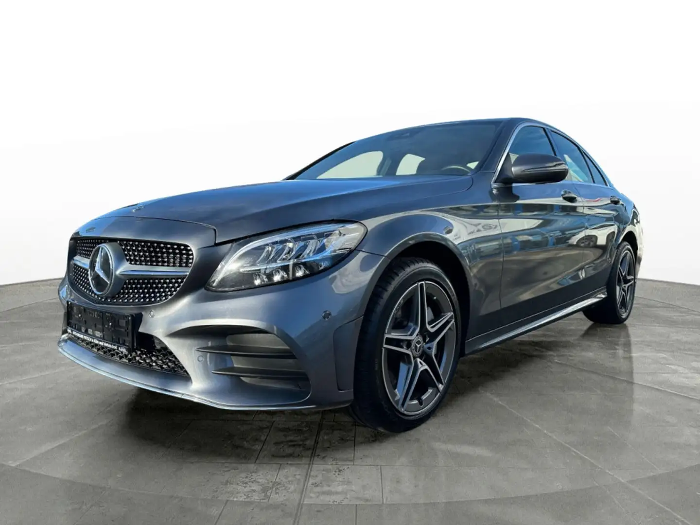 Mercedes-Benz C 300 d AMG 9G-TRONIC 4MATIC LEDER LED NAVI Grey - 2