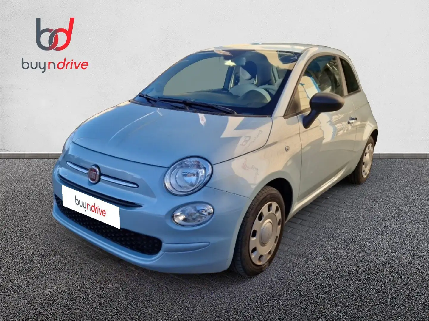 Fiat 500 1.0 Hybrid Cult 52kW Gris - 1