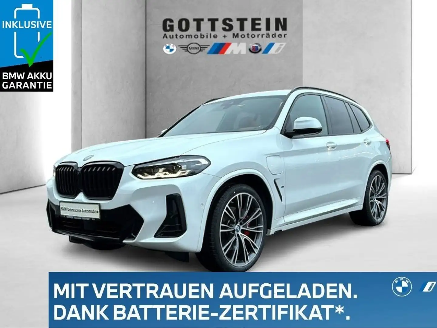 BMW X3 xDrive30e M Sportpaket Weiß - 1