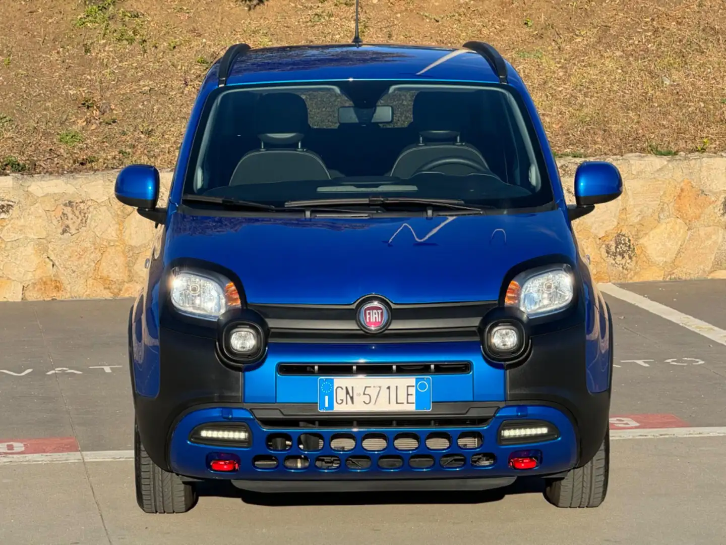 Fiat Panda Cross 1.0 HYBRID+NAVI+CARPLAY+CLIMATRONIC+PDC Blu/Azzurro - 2