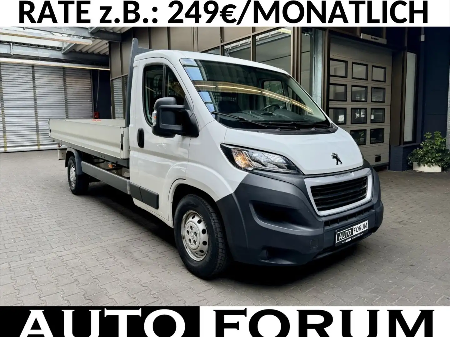 Peugeot Boxer 2.0 Blue-HDi L4 435 KLIMAAUT 3-SITZE 3,5t Weiß - 1