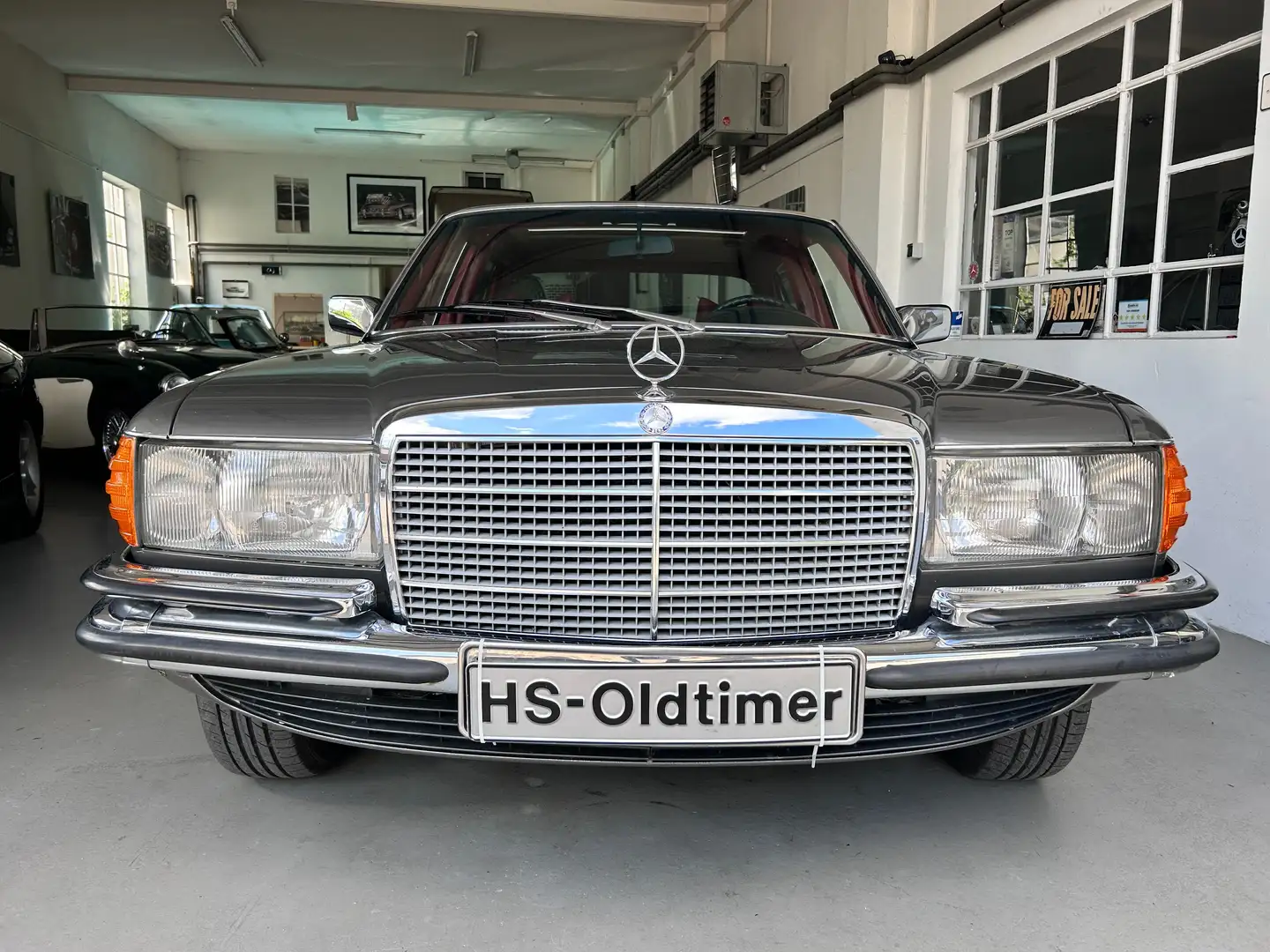 Mercedes-Benz 450 SEL W116 Klimaanlage und Schiebedach... Grau - 1
