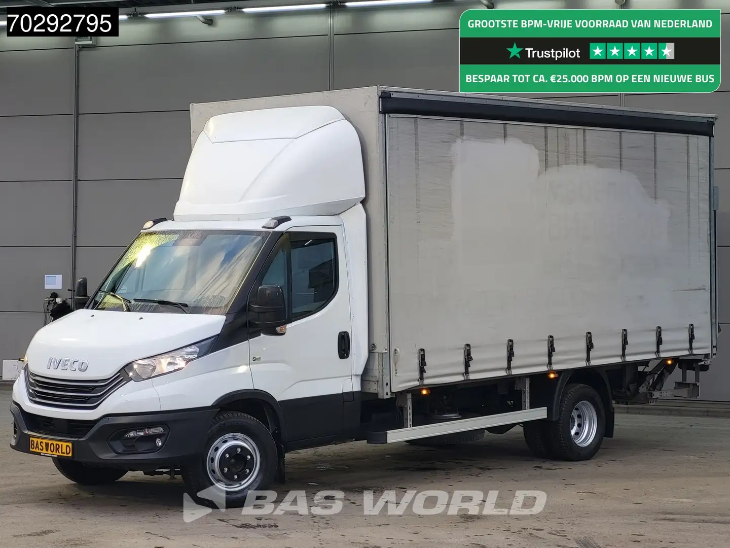 Iveco Daily 60C18 3.0L Automaat Laadklep 180PK Schuifzeilen Ze Blanc - 1
