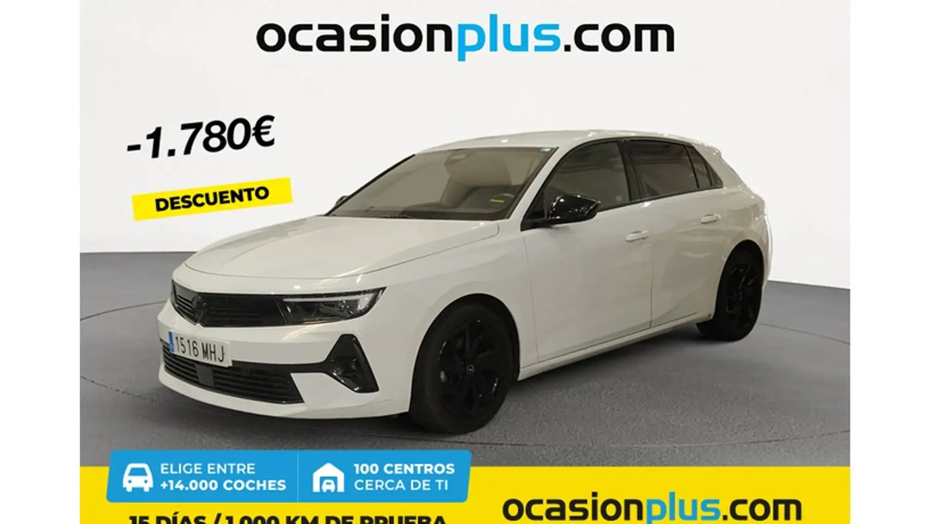 Opel Astra 1.2T XHT S/S GS 130 Wit - 1