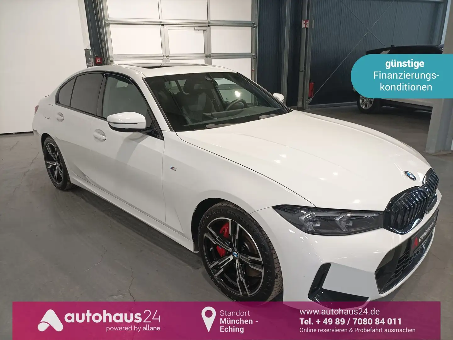 BMW 320 d xDrive M Sport MHD LED|Navi|PDC|Sitzheiz. Weiß - 1