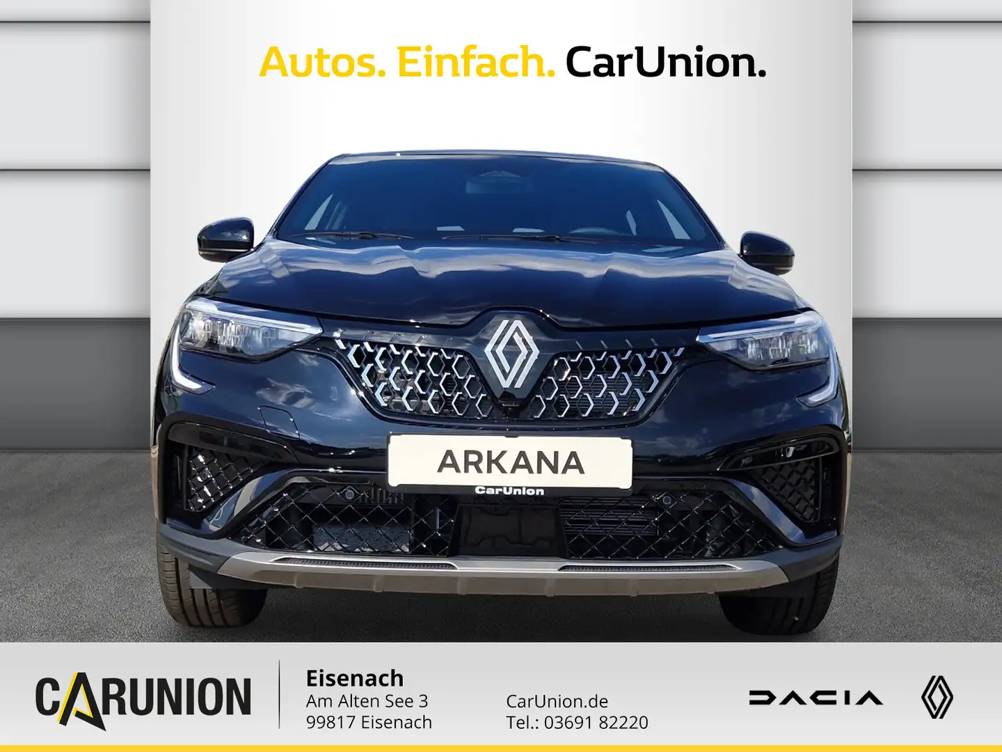 Renault Arkana Techno Mild Hybrid TCe 140 EDC Schwarz - 2