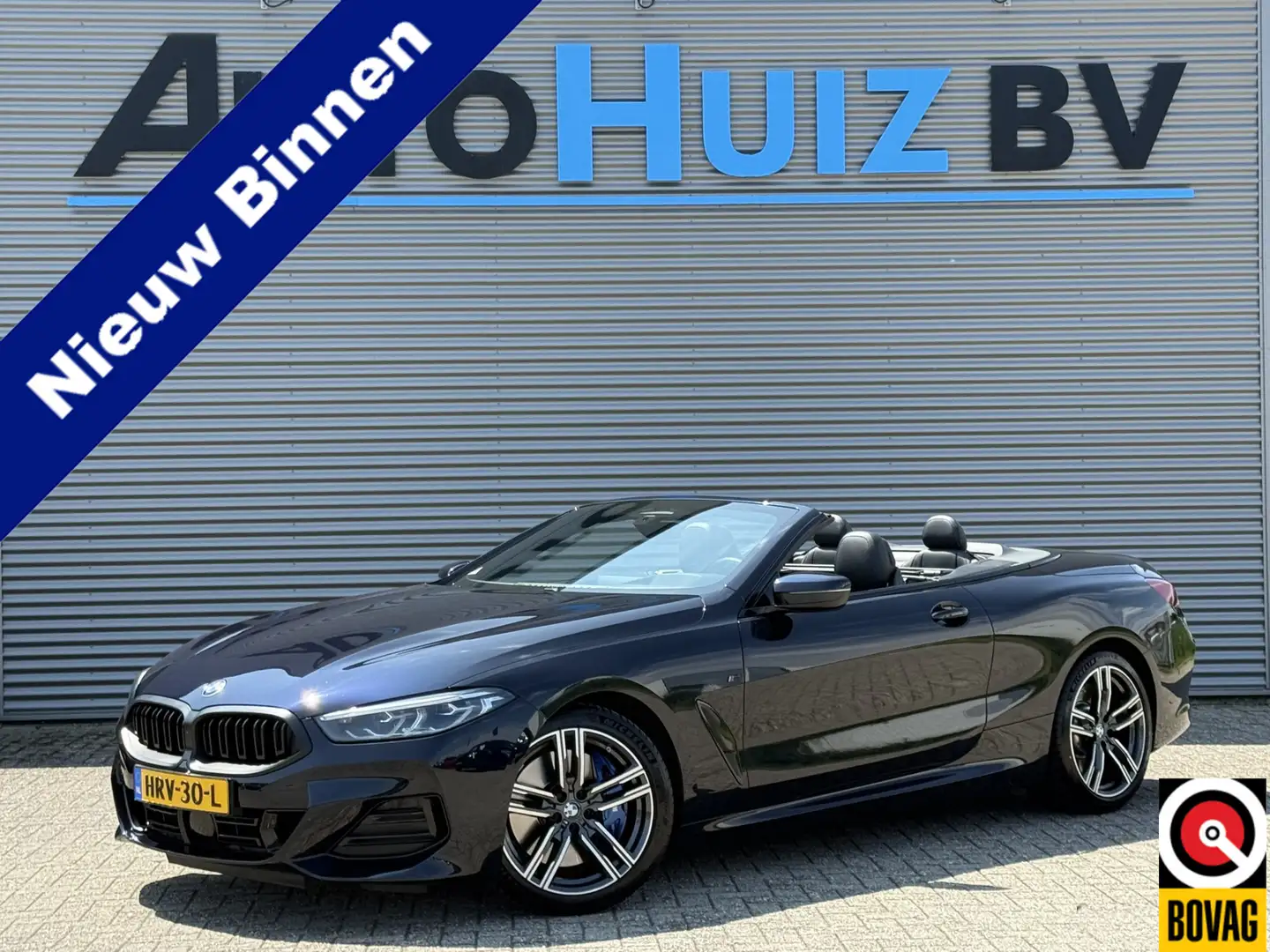 BMW 840 8-serie 840i xDrive High Executive M Sport Head Up Noir - 1