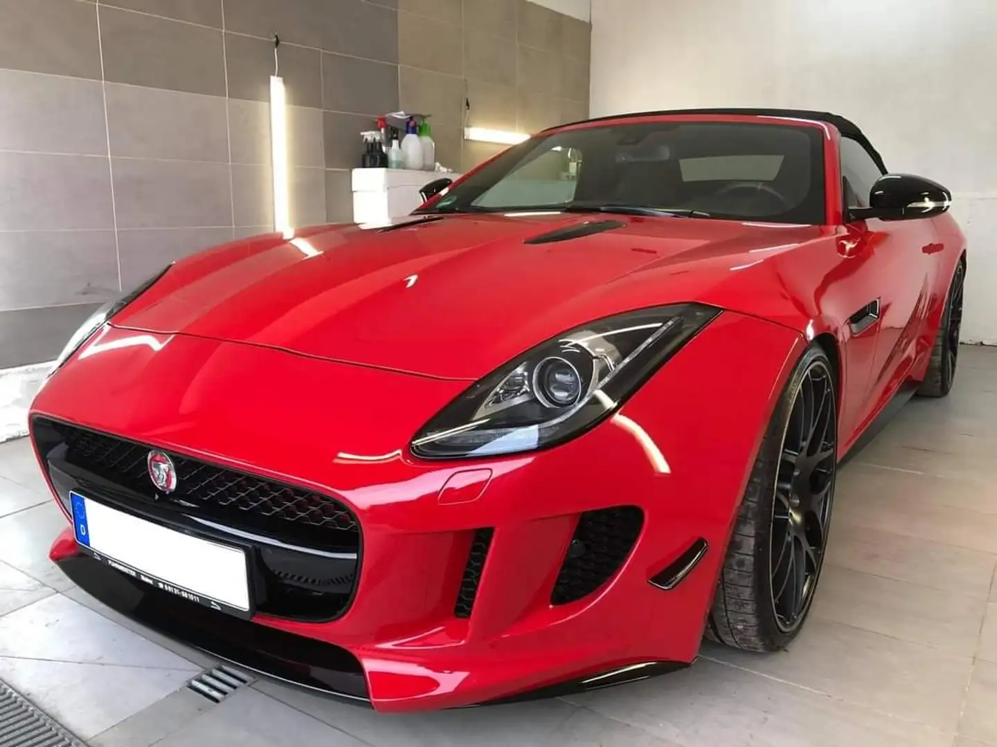 Jaguar F-Type F-Type V8 Cabriolet S Rojo - 1