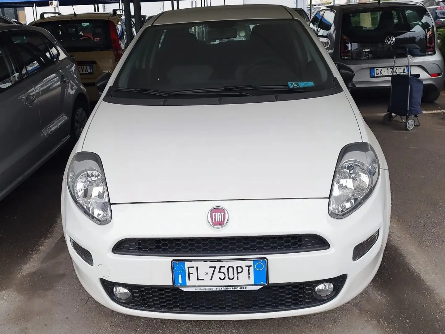 Fiat Punto Punto III 2012 5p 1.2 Young c/navi,radio Bianco - 1