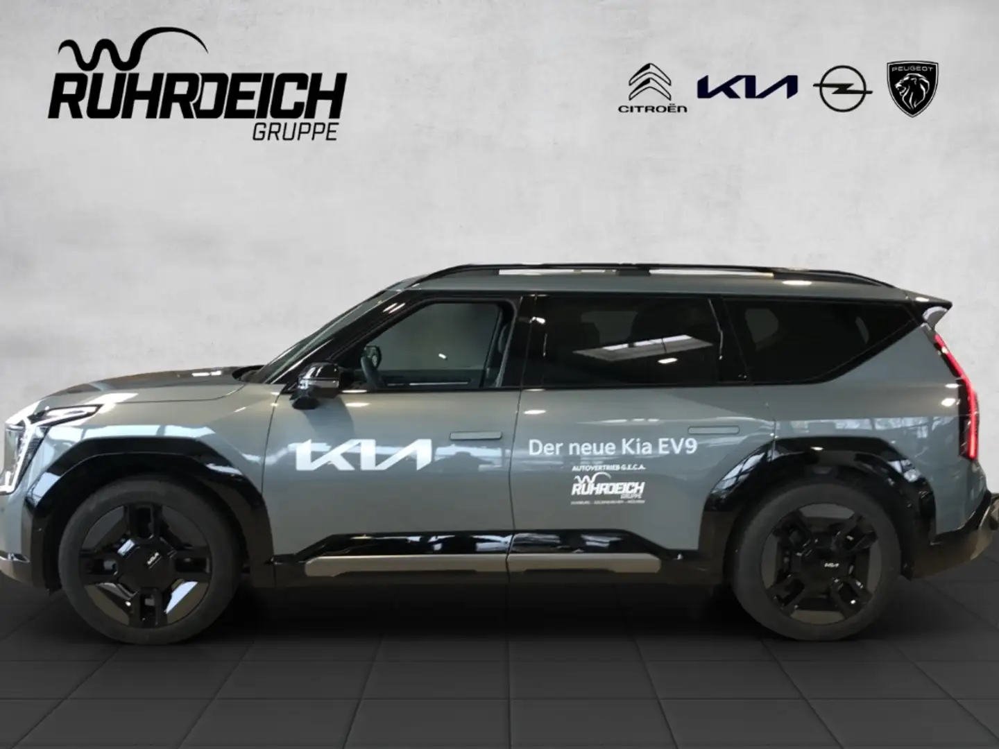 Kia EV9 4WD GT-line Launch Edition  HUD El. Panodach Navi Grün - 2