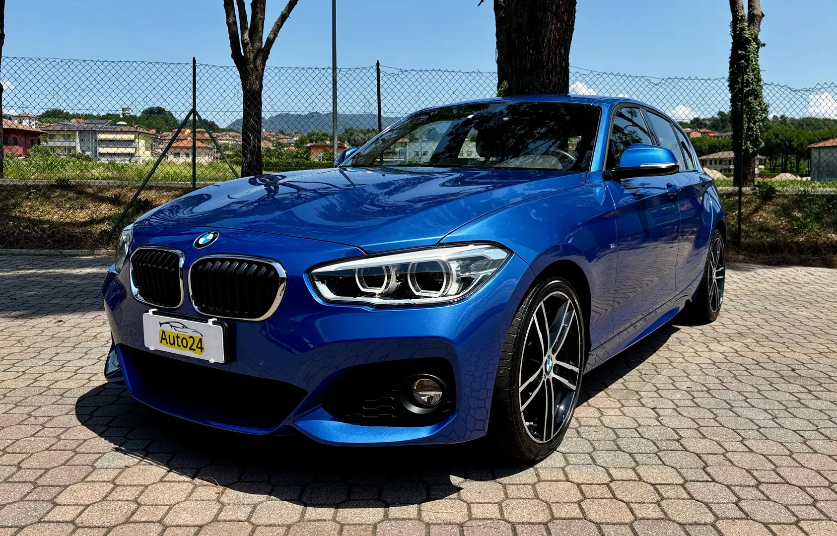 BMW 118 118d Msport 5p auto Blu/Azzurro - 1
