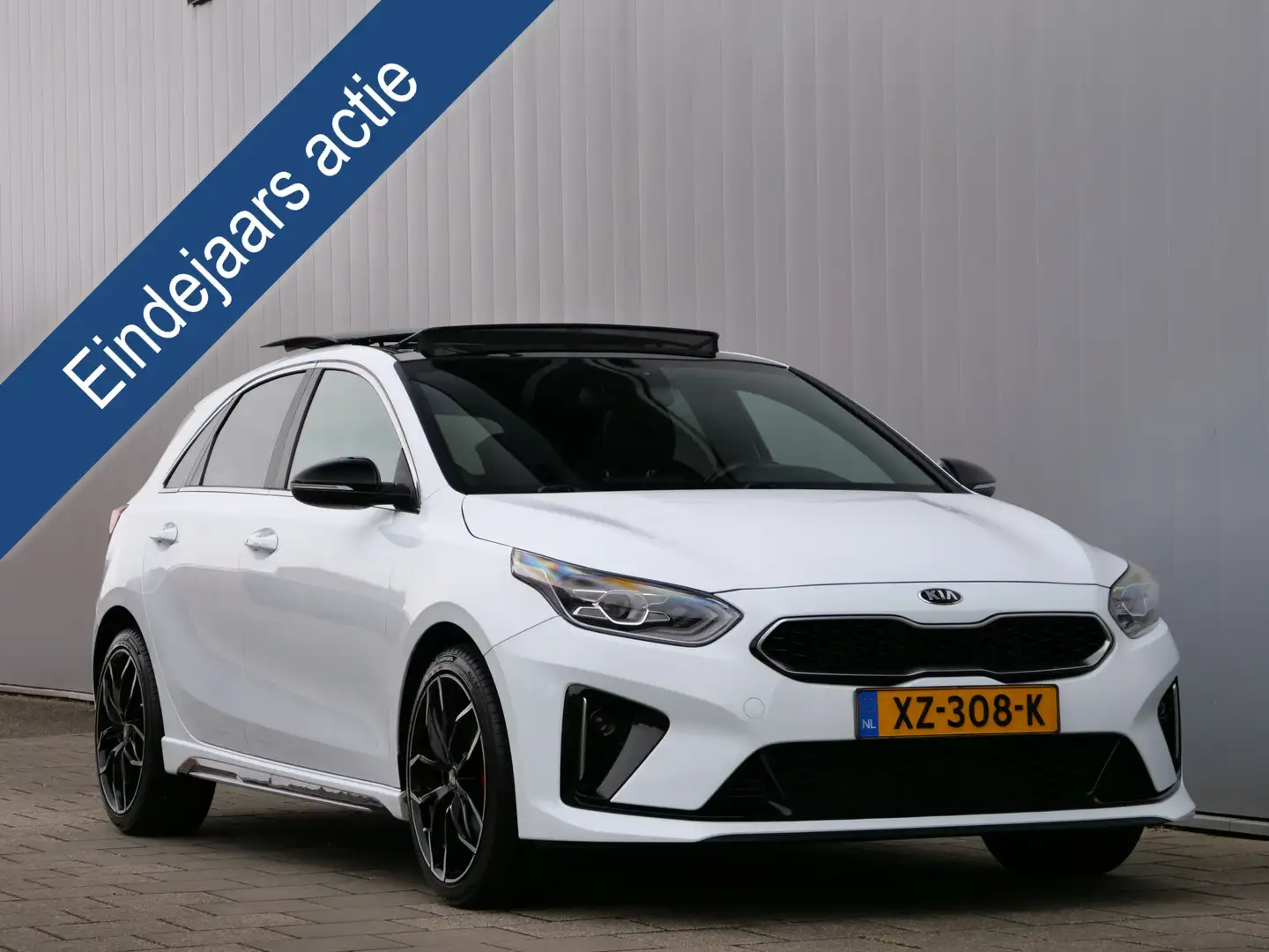 Kia ProCeed / pro_cee'd 1.0 120pk T-GDI GT-Line van € 20.395,- voor Blanco - 1