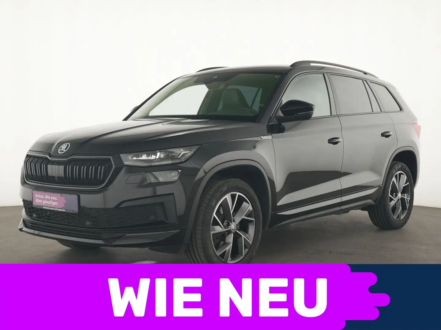 Skoda Kodiaq Sportline 4x4|Kamera|Navi|CarPlay|LED|SHZ Schwarz - 1