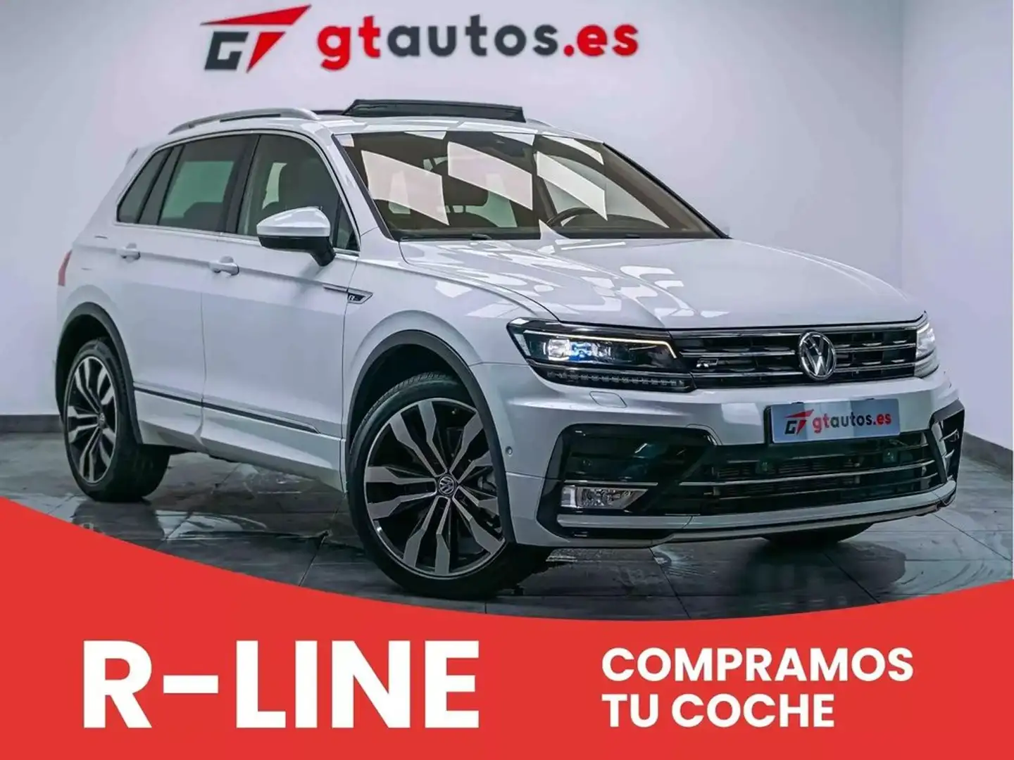 Volkswagen Tiguan 2.0 TDI Highline 4Motion BlueMotion R-Line 190CV Weiß - 1