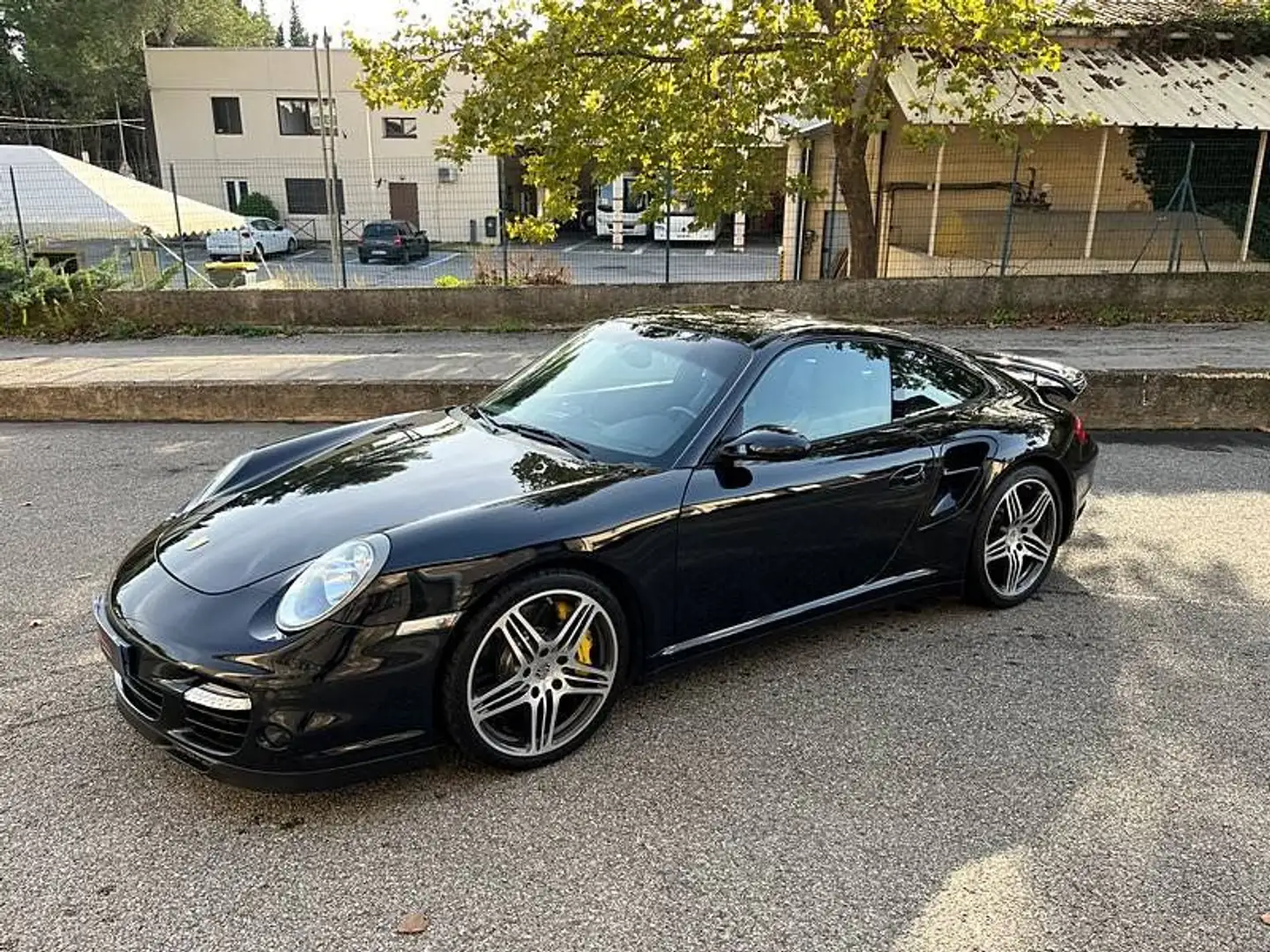 Porsche 911 TURBO 997 3.6 Turbo (480Ch) Noir - 1