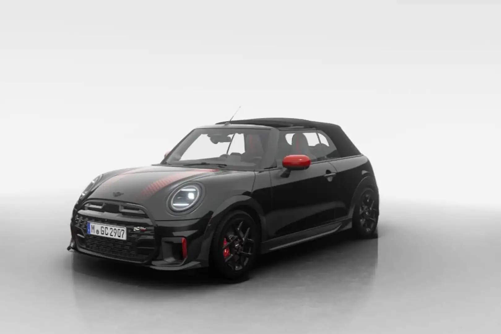 MINI John Cooper Works Cabrio 2.0 JCW Cooper XL Zwart - 2