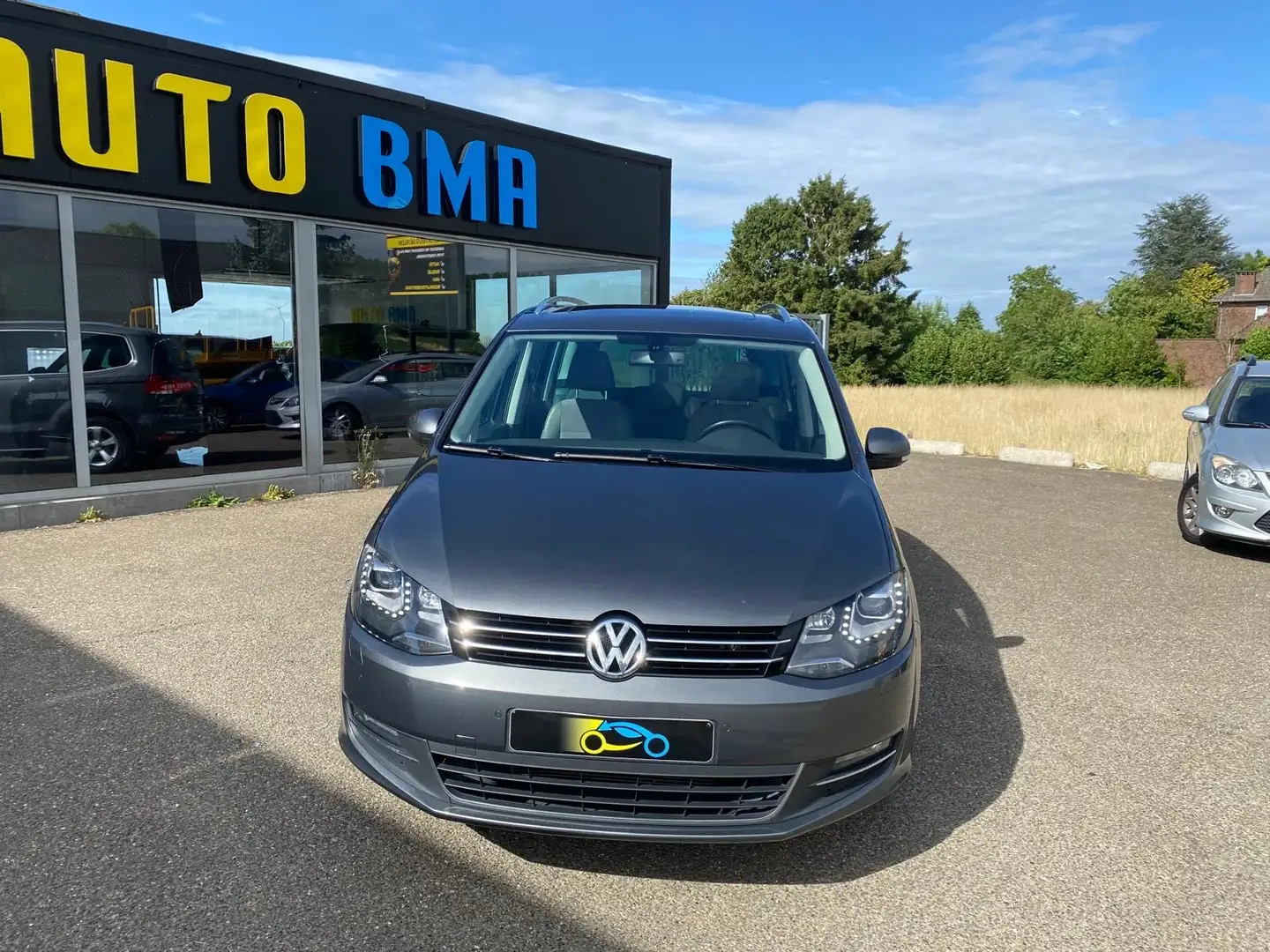Volkswagen Sharan Sharan 2.0 CR TDi Highline BMT DSG / 7 PLAATS Grijs - 2