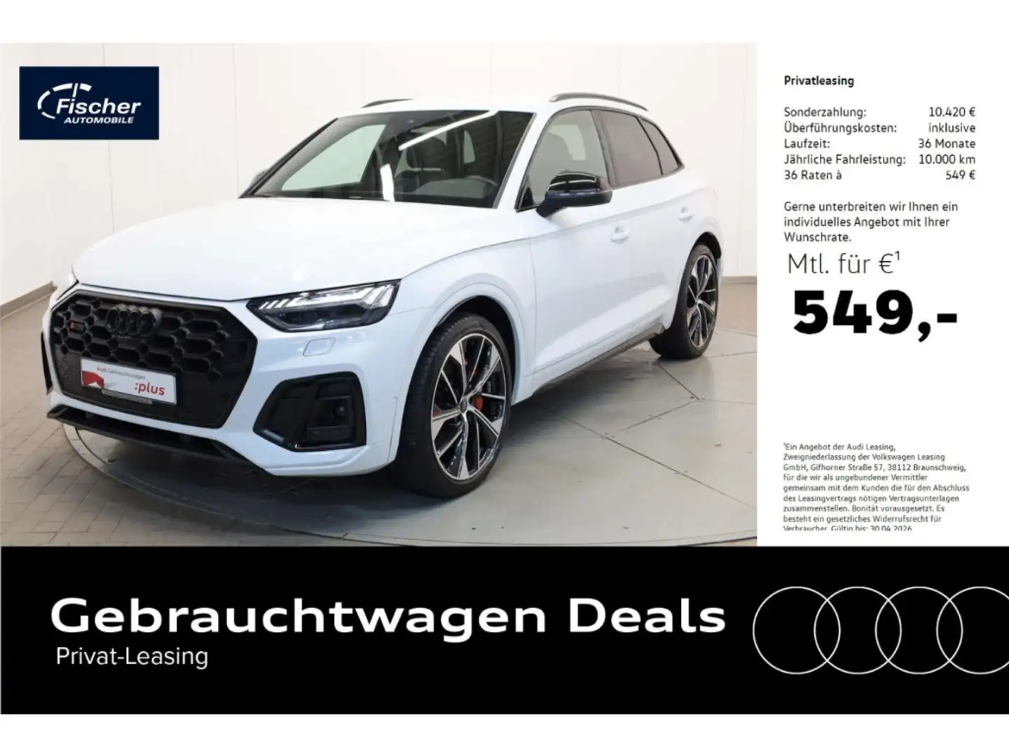 Audi SQ5 TDI quattro Weiß - 1